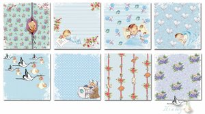 Pad 6x6" Decorer 24 papeles It's a boy